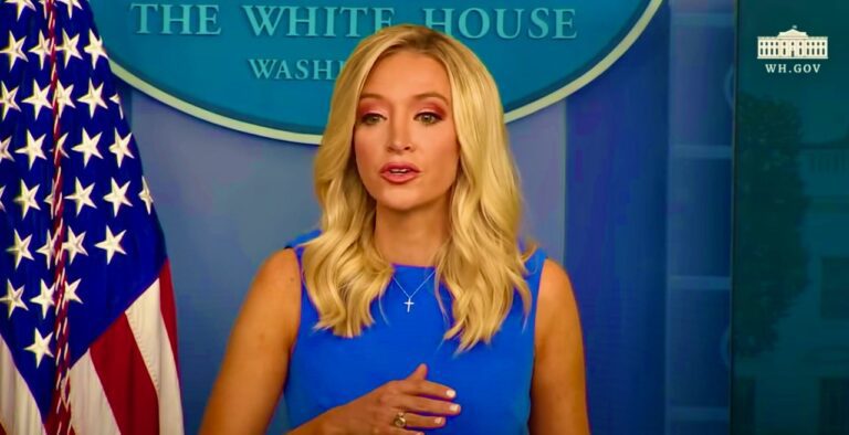 Press Secretary Kayleigh McEnany Holds a Press Briefing, 7 August 2020