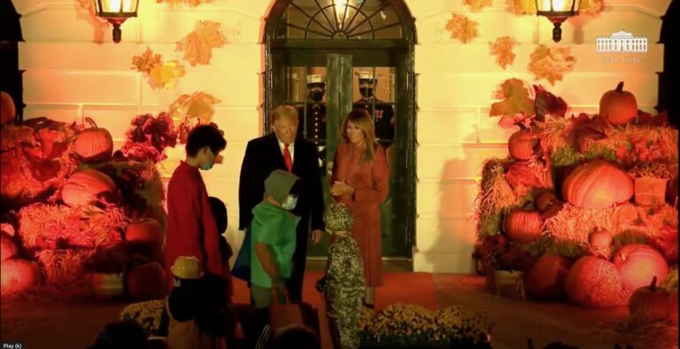 President Trump and The First Lady Host Halloween at the White House