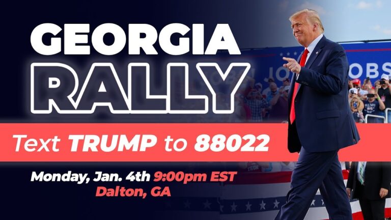 President Donald Trump Rally in Dalton, GA