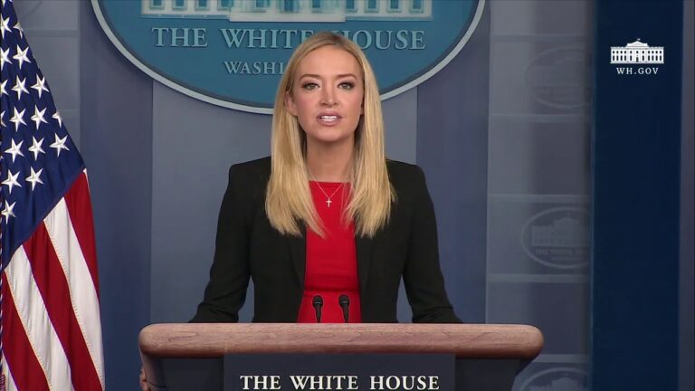 McEnany, Violence at our nation’s Capitol was appalling, reprehensible, and antithetical to the American way