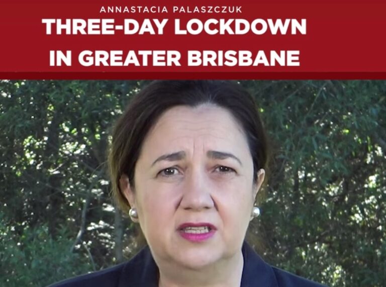 Palaszczuk, Greater Brisbane Covid-19 lockdown and Queensland restrictions