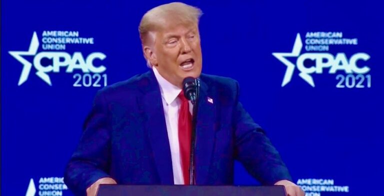 Donald J Trump CPAC 2021 speech