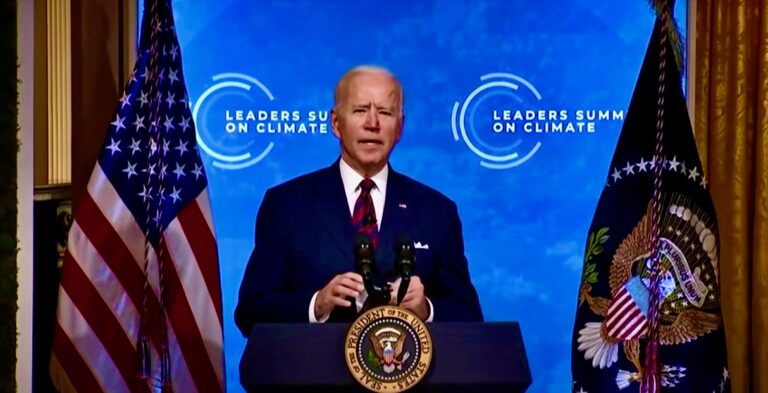 Biden’s Virtual Leaders Summit on Climate Session 1 and 2: Investing in Climate Solutions