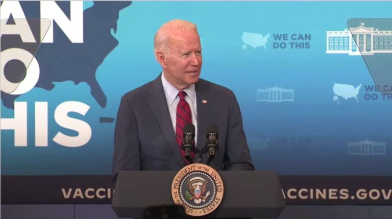 Biden Delivers Remarks Highlighting the Importance of Getting Vaccinated