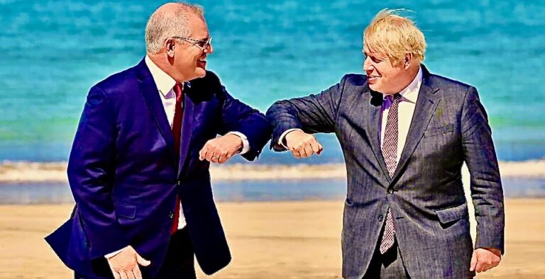 PM ScoMo Parallel between tackling Covid and addressing climate change.