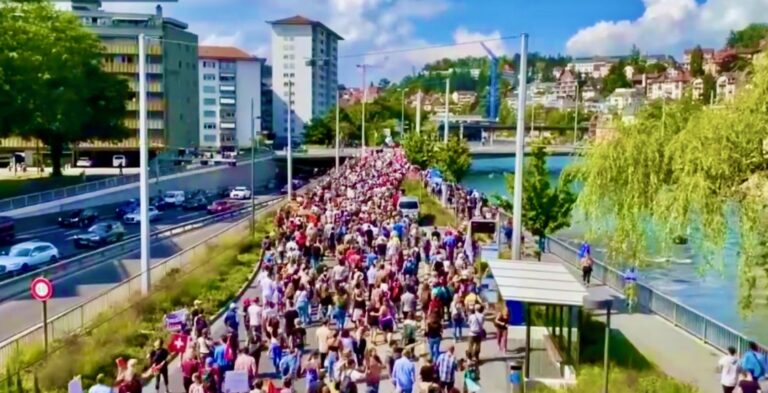 Switzerland Rises: Major Protests Against COVID Passports