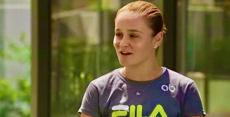 Palaszczuk thanked tennis ace Ash Barty for her inspirational to world tennis