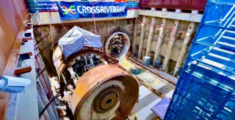 Brisbane Cross River Rail station excavation hits record breaking milestone