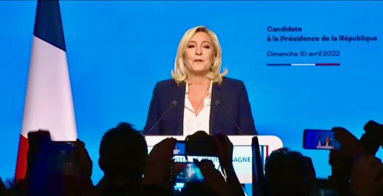 Marine Le Pen makes it to second round, the left-wing vote is what troubles president Emmanuel Macron