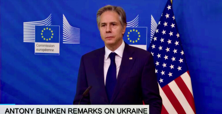 Secretary Blinken, 30 NATO Allies remain committed to supporting a sovereign Ukraine.