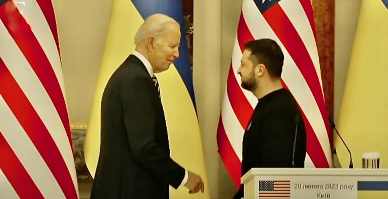 Joe Biden Surprise Visit, Meets President Zelensky