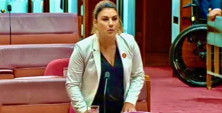 Senator Thorpe for the grassroots black sovereign movement