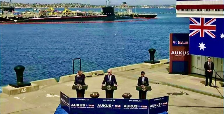 President Biden, PM Albanese and PM Sunak on the AUKUS Partnership