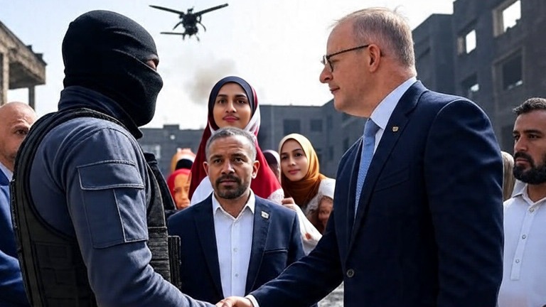 Hamas welcomes Albo’s pledge to recognise Palestine state