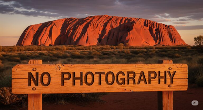 No Photography at Uluru Comes with Strict Rules and Real Consequences