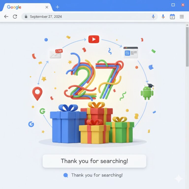 Happy 27th Birthday, Google! From Garage Project to Global Giant