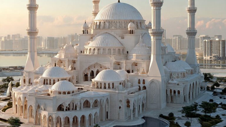 Albanese Visits Sheikh Zayed Mosque: Peace and Unity Symbol
