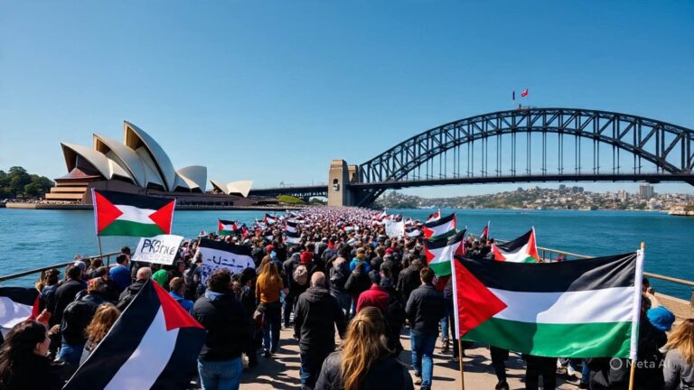 Shadows of Funding: Unmasking the Hidden Backers Fueling Australia’s Pro-Palestine Fury