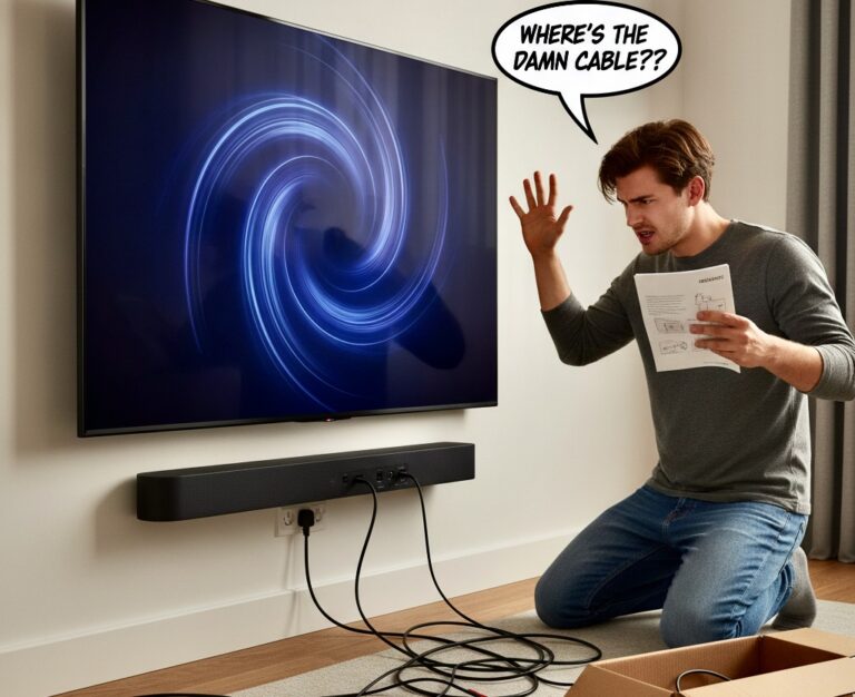 🚨 SOUNDBAR ALERT: Don’t Get Tangled! The Real Setup Truth (and the “Wireless” Lie)