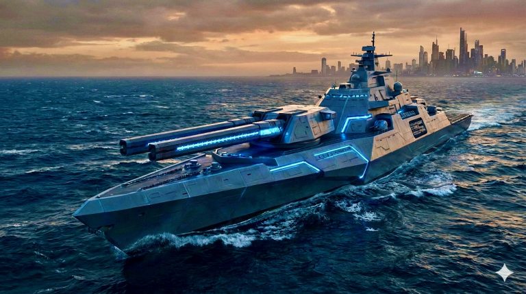 The End of Gunpowder: Inside the Navy’s Mach 7 Electromagnetic Railgun