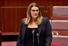 Hanson-Young: Labor Backs Trump’s Bombs but Deserts the Victims Hanson Young speaking in a legislative chamber.