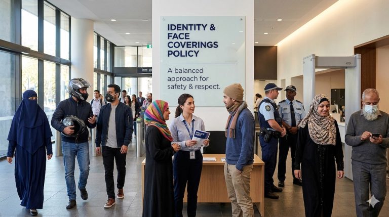 NSW Government Clarifies Policy on Identity and Face Coverings