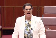 You Hate This Country!”: Hanson-Young Melts Down in Senate After One Nation SA Surge Senator Sarah Hanson Young speaking in Parliament