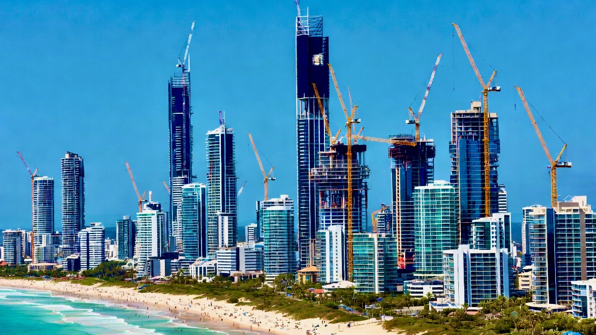 AI Image of Surfers Paradise Building Boom in 2027