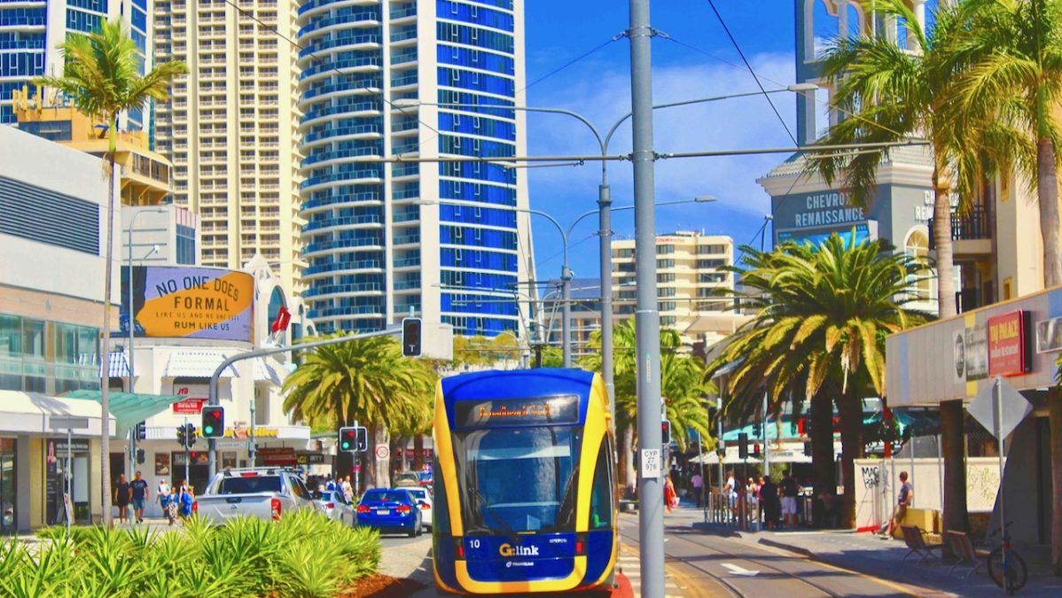 Surfers Paradise Tram Transportation