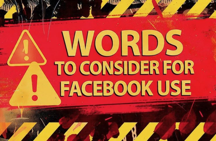 Facebook Words not to use banner